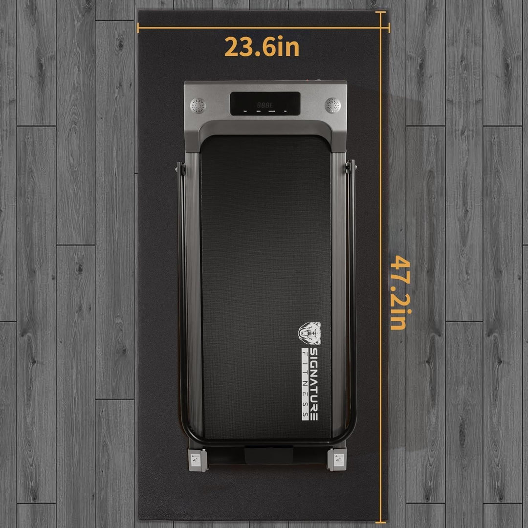 PROIRON Bodenschutzmatte Fitnessgerät, Bodenschutzmatte Fitness 5mm Dicke, Laufband Matte Schutzmatt