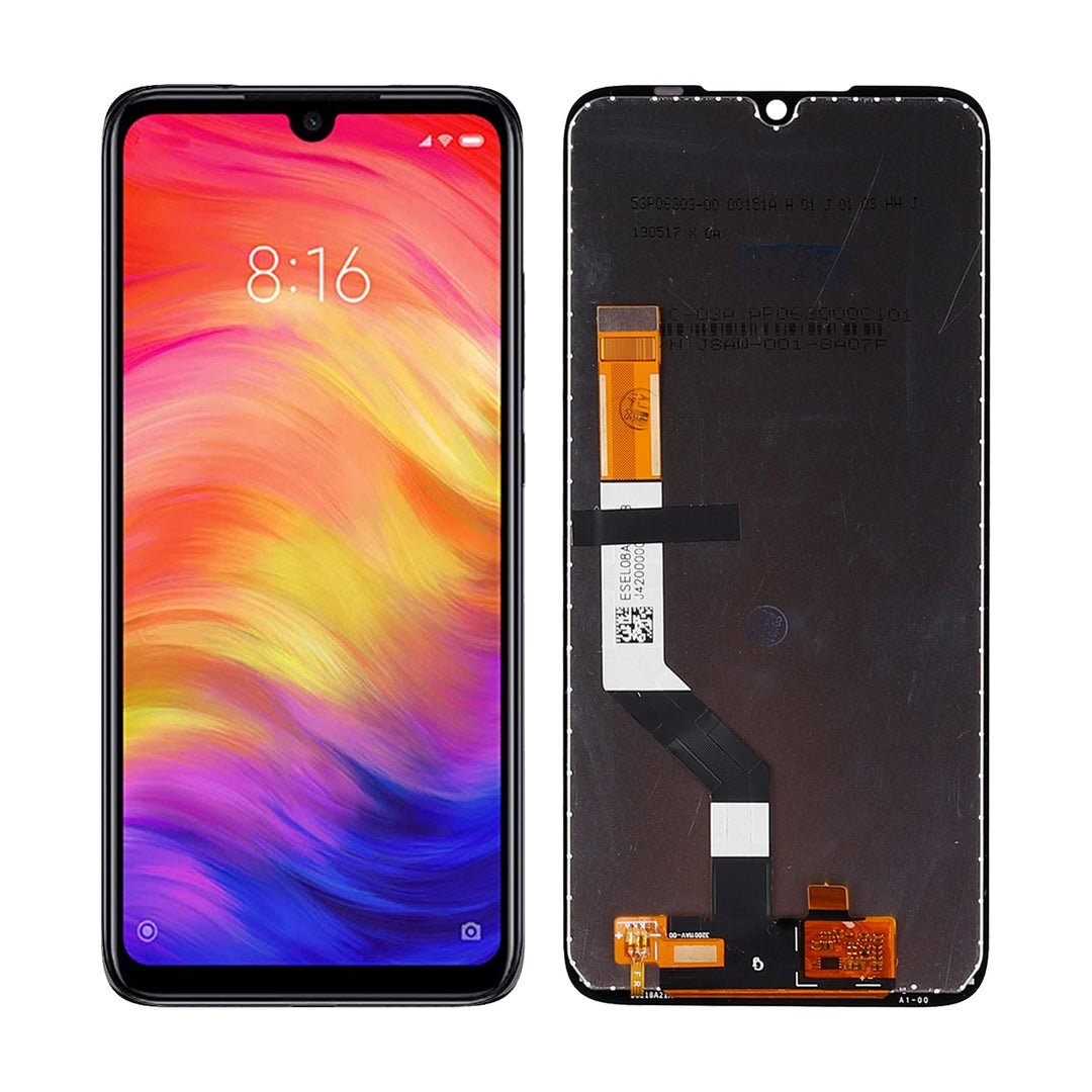 SwarKing LCD Display kompatibel mit Redmi Note 7 wyświetlacz LCD Touch Screen Digitizer (Schwarz ohn