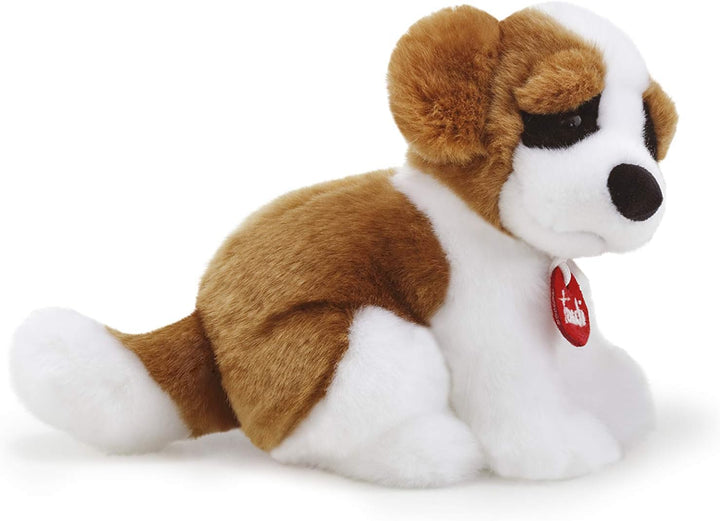 trudi 22325 San Bernardo Klassik Plüschhund Bernhardiner Bob ca. 20 cm, Grösse S, hochwertiges Stoff