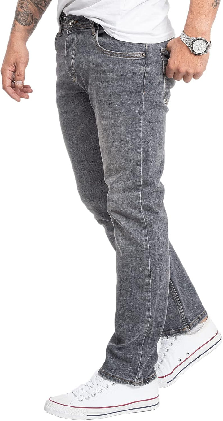 Rock Creek Herren Designer Jeans Denim Blau Hose Herrenjeans RC-2098 W29-W44 29W / 30L Rc-2276-grau,