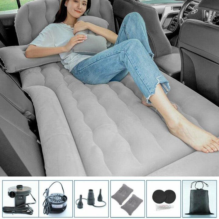 Auto Luftmatratzen, Camping Aufblasbare Matratze mit Luftpumpe und Kissen Bewegliche Dickere Luftbet