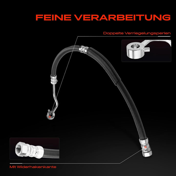 Frankberg Servolenkung Schlauch Lenkung Benzin Kompatibel mit Sportage JE KM 2.7 V6 4WD 2004/09-2009