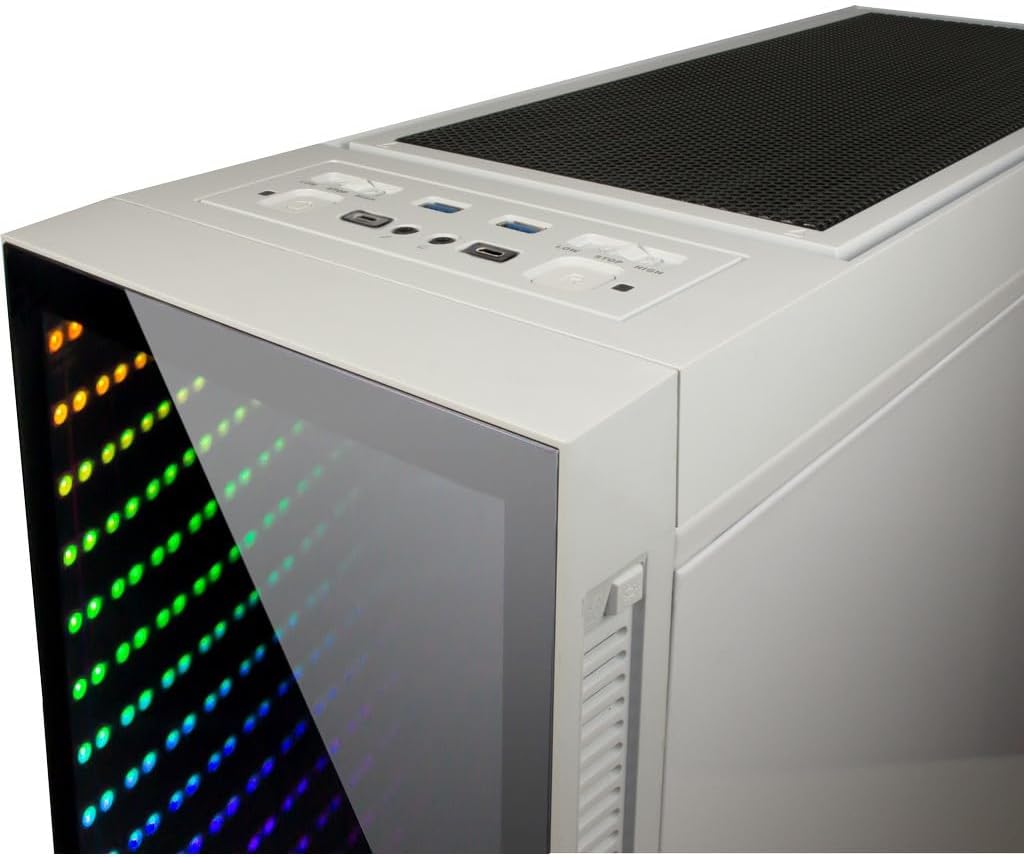 Inter-Tech GEH X-908 Infini2 3x120mm RGB-Lüfter weiss Retail, 88881339
