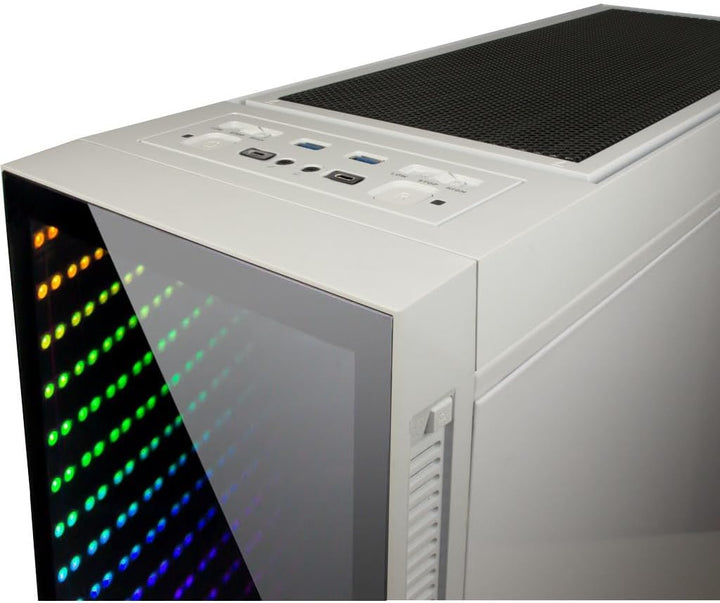 Inter-Tech GEH X-908 Infini2 3x120mm RGB-Lüfter weiss Retail, 88881339