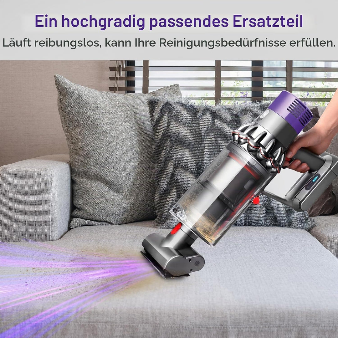 Upgrade Grosser Staubbehälter Ersatz für Dyson Cyclone V10 Animal V10 Total Clean V10 Absolute SV12