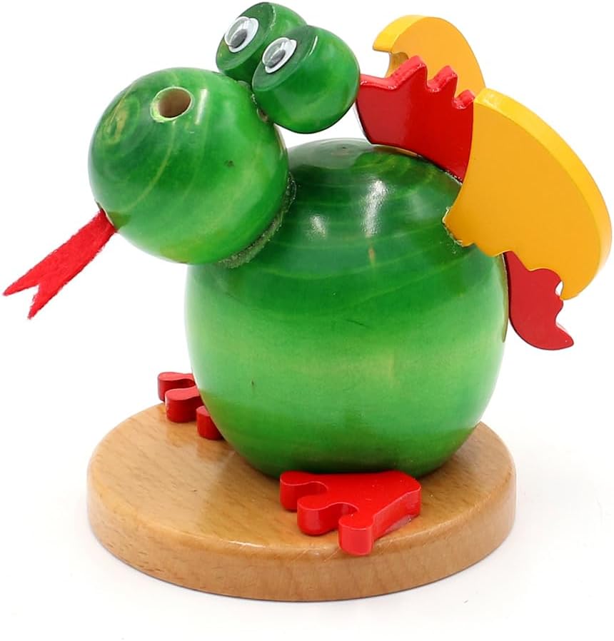 521948 Holz-Räucherfigur Drache, ca. 11 cm, Drache