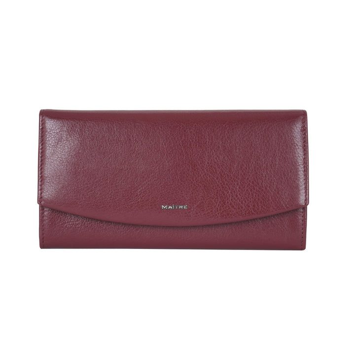 Maitre - unisex geldbörse leisel diedburg - Geldbörse - Geldbeutel 18 x 9,5 x 3 cm Darkred, 18 x 9,5