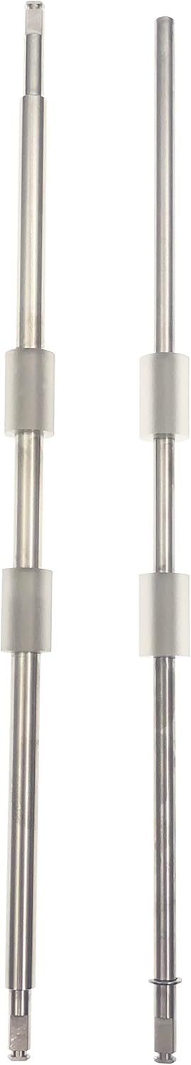 50SET X PA03540-Y075 PA03540-G078 Feed Roller Exit Roller Set mit Schaft, kompatibel mit Fujitsu fi-