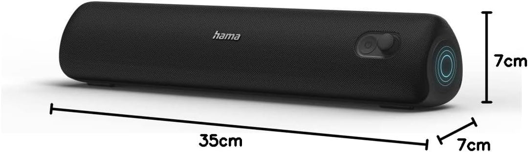 Hama Bluetooth-Lautsprecher wasserdicht zuhause u. outdoor (Musik-Box Bluetooth-Lautsprecher für Han