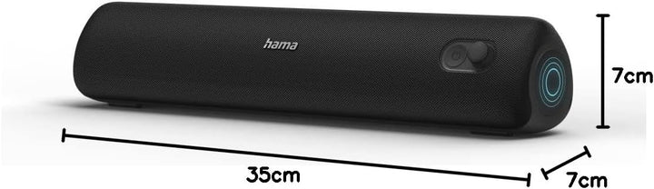 Hama Bluetooth-Lautsprecher wasserdicht zuhause u. outdoor (Musik-Box Bluetooth-Lautsprecher für Han