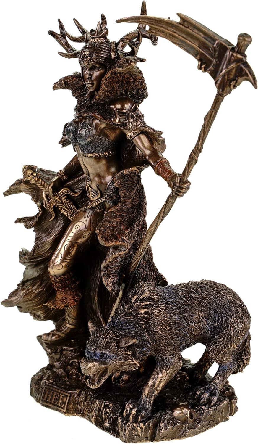 Veronese by Joh. Vogler GmbH Hel nordische Göttin der Unterwelt mit Sichel Sammelfigur Figur Freya T