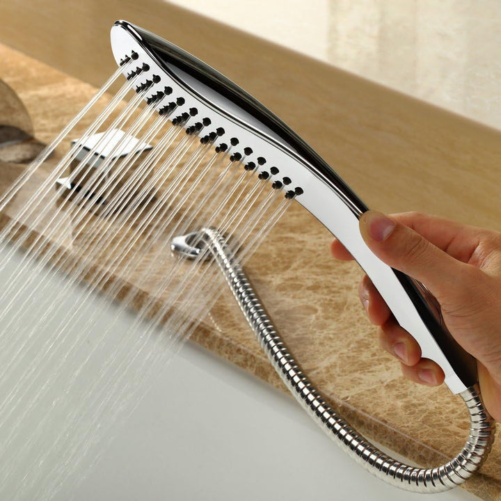 Wasserfall Wasserhahn 5 Einheiten, Badewanne Wasserhahn Rainshower Handbrause Set Bad Dusche Badezim