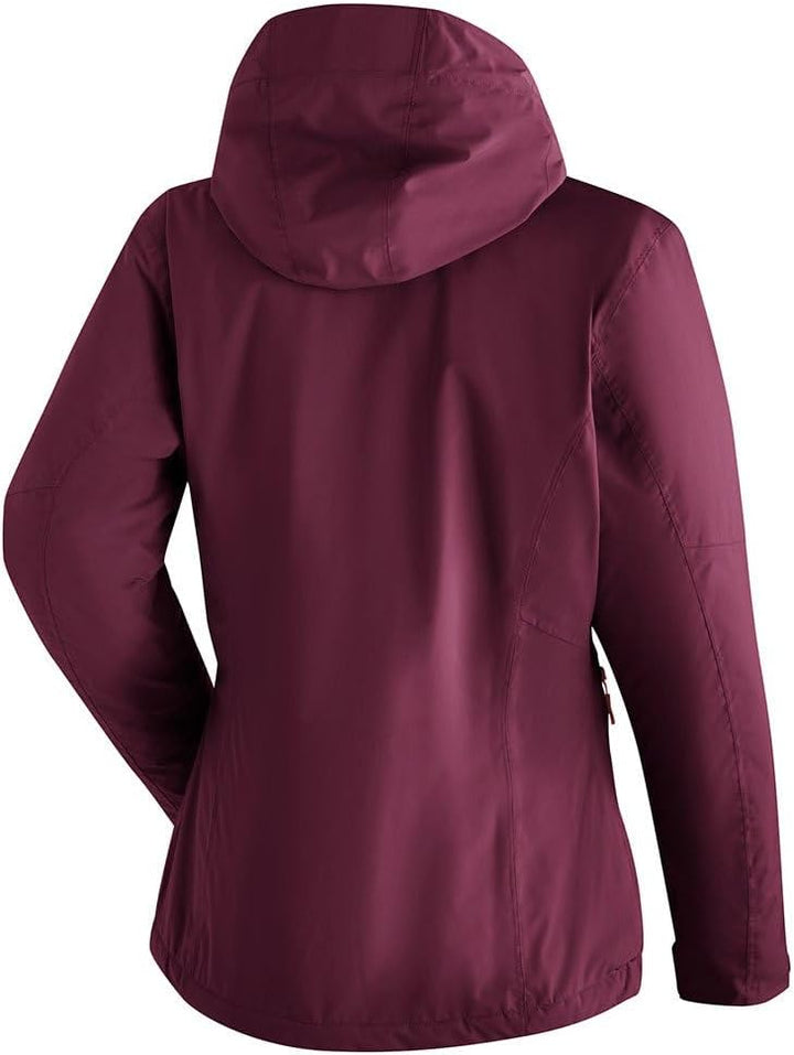 Maier Sports Metor Rec W, Damen Outdoorjacke, Wasserdichte Wanderjacke mit sportlichem Schnitt, PFC-