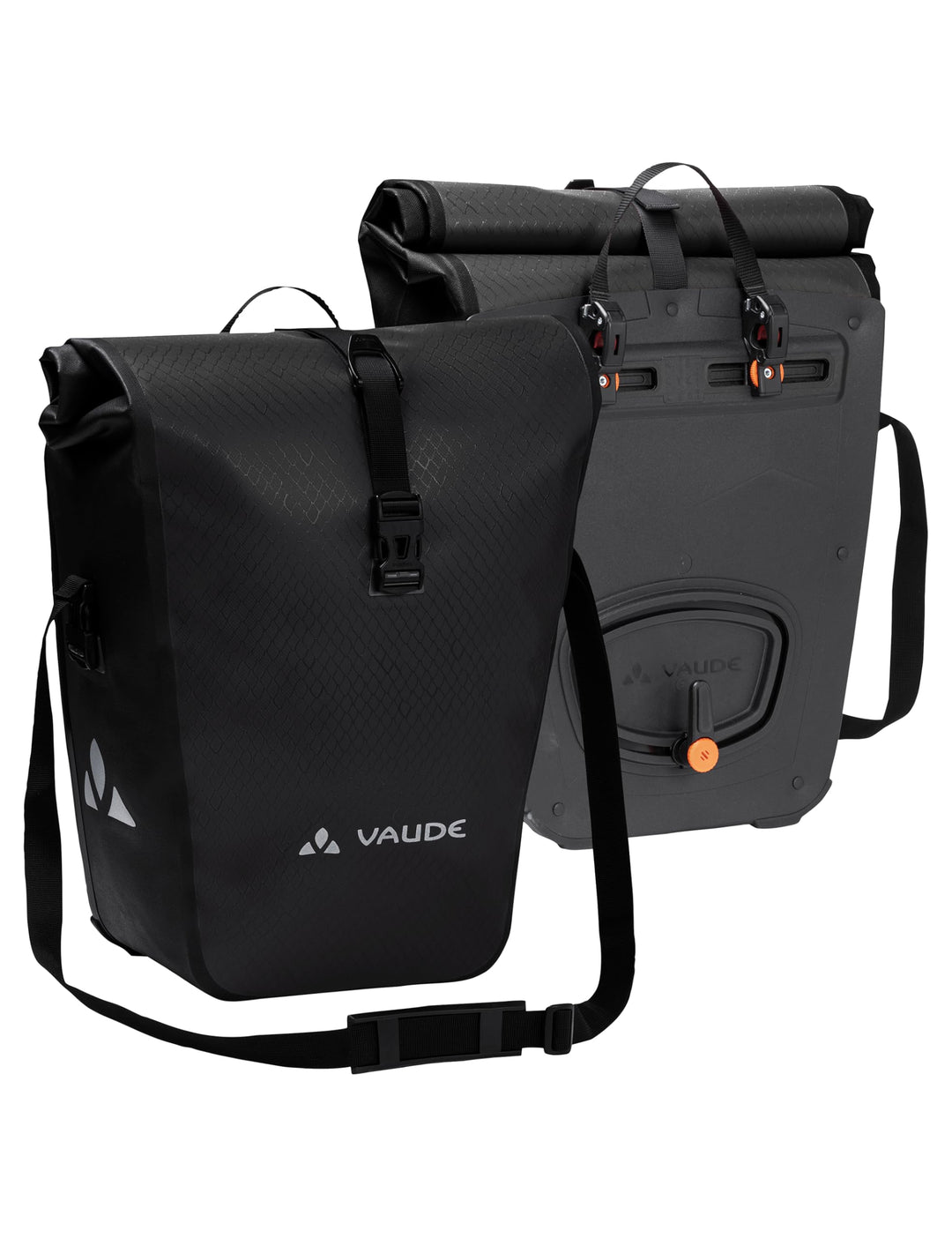 VAUDE Fahrradtaschen für Gepäckträger Aqua Back 2 x 24 L, Hinterradtaschen wasserdicht, Fahrrad Gepä