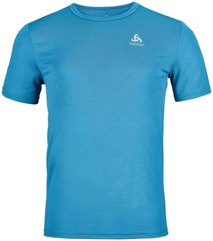 Odlo Herren Cardada_551002 Kurzarm Shirt (1er Pack) S Saxony Blue, S Saxony Blue
