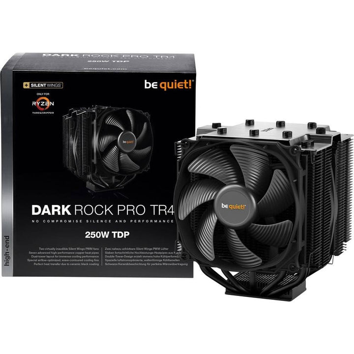 Sei still! Dark Rock Pro TR4 Kühlerprozessor 120/135 mm Schwarz