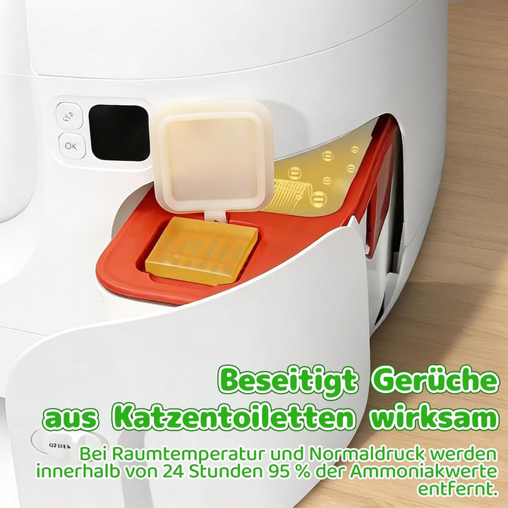 6 Stück N50 2.0 Geruchsvernichter für Petkit Pura Max/Max 2 | Geruchsentferner Pods | Neutralisiert
