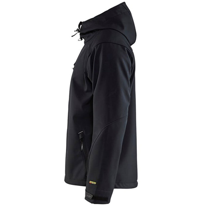 Softshelljacke"4949" mit Kapuze - BLAKLÄDER L dunkelgrau/grau, L dunkelgrau/grau