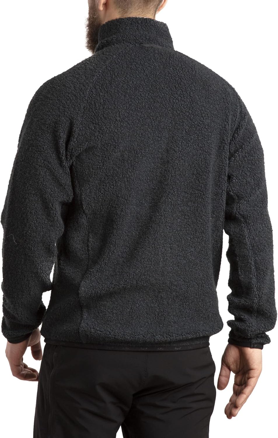 Lundhags Flok Wool Pile Men Schwarz S, Schwarz S