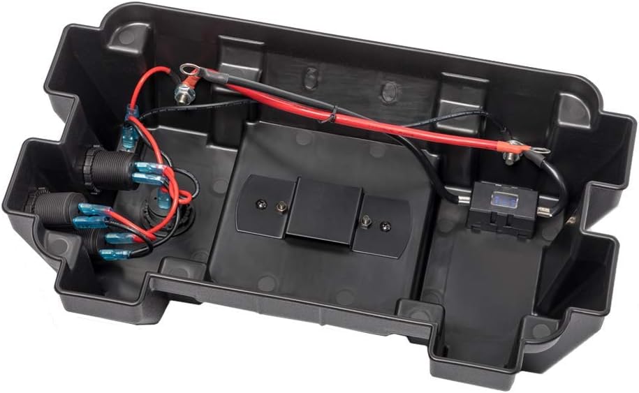 WATTSTUNDE Akku Batteriebox für 100Ah AGM Batterie - für Wohnmobil, Camper, Bootsmotor Elektromotor