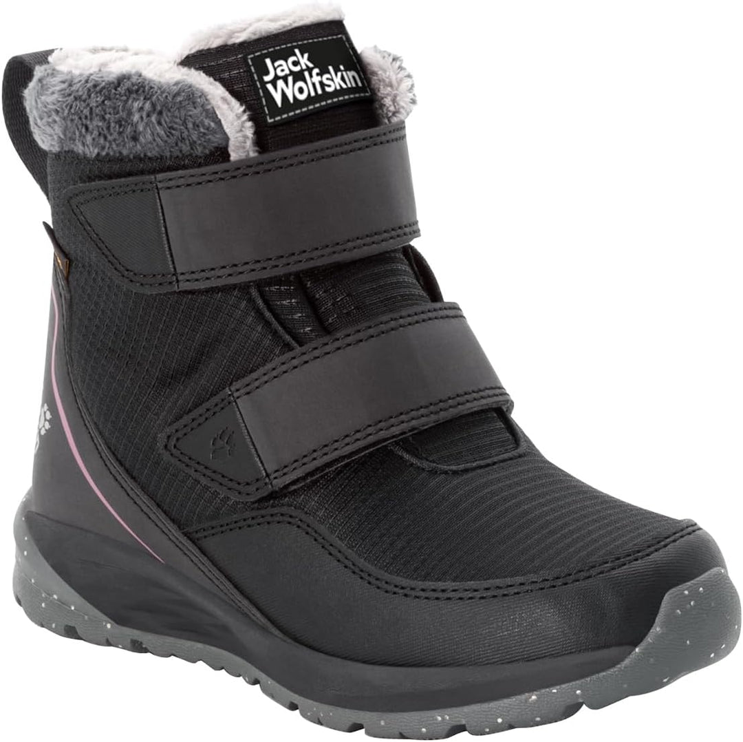 Jack Wolfskin Unisex Kinder Polar Wolf Texapore Mid Vc K Schneestiefel 31 EU Phantom Pink, 31 EU Pha