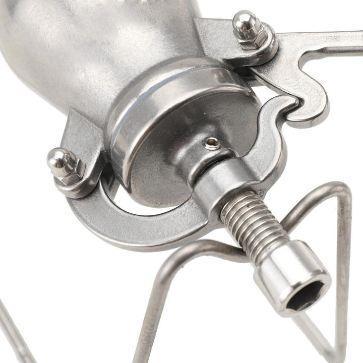 Chinesischer traditioneller Popcorn-Maker, Mini-Popcorn-Topf aus Edelstahl, Hand-Popcorn-Maschine, k