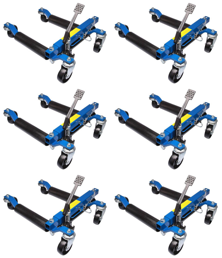 6X Rangier-Hubwagen | 680 kg pro Rangierrolle | hydraulische Rangierhilfe | Rangierroller | Rangierh