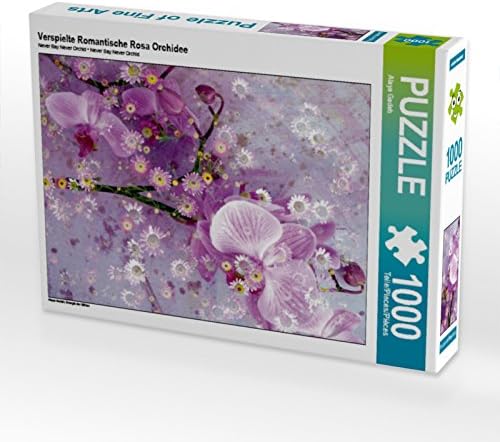 CALVENDO Puzzle Verspielte Romantische Rosa Orchidee 1000 Teile Lege-Grösse 48 x 64 cm Foto-Puzzle B