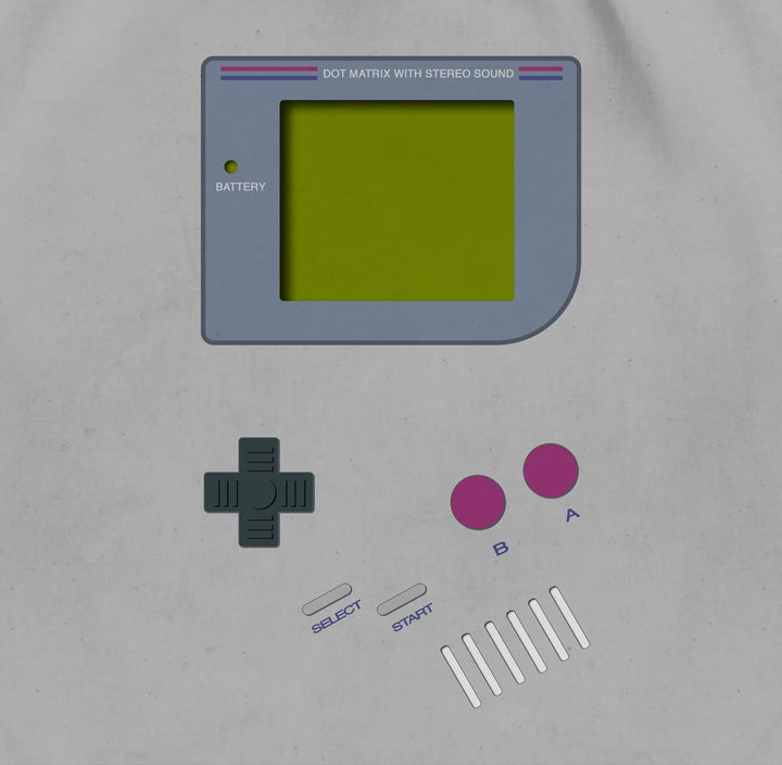 Shirtracer - Turnbeutel Rucksack - Gameboy | Nerds 01 Hellgrau, 01 Hellgrau