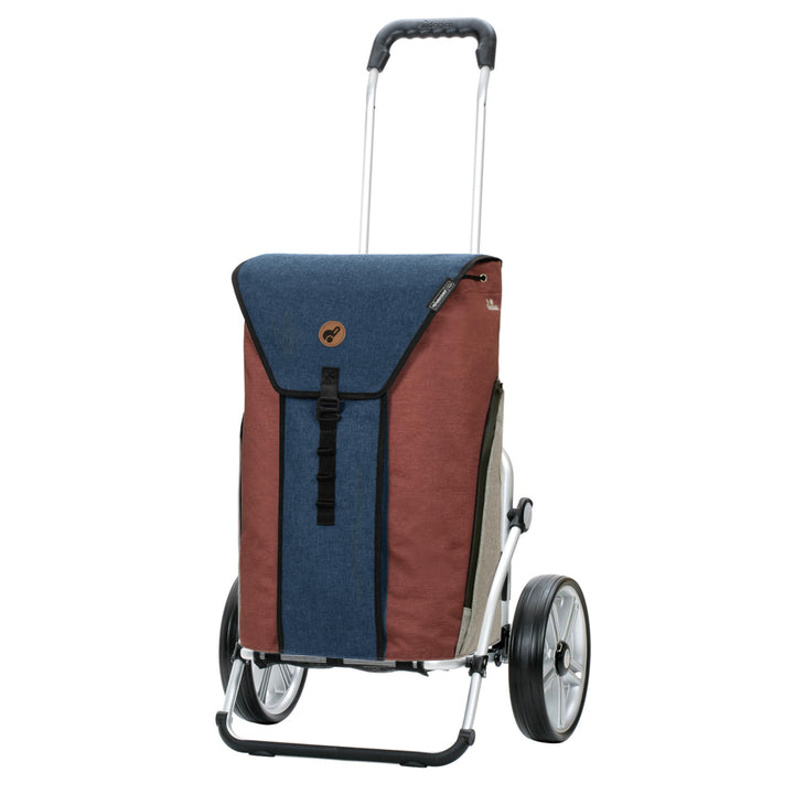 ANDERSEN Einkaufstrolley - Royal Shopper Oli.P 2.0 blau 50 L Einkaufswagen, hochwertig, Shopping, Th
