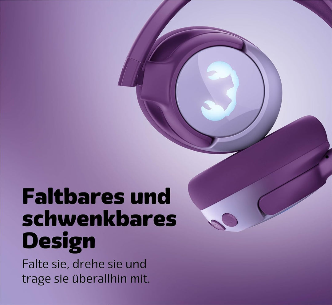 Fresh 'n Rebel Clam Junior, Bluetooth-Kopfhörer für Kinder mit aktiver Geräuschunterdrückung, sicher