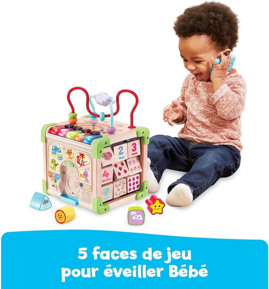 VTECH ELECTRONICS EUROPE BV 80-617105 Animaux Erwachen und Entdecken, Mehrfarbig
