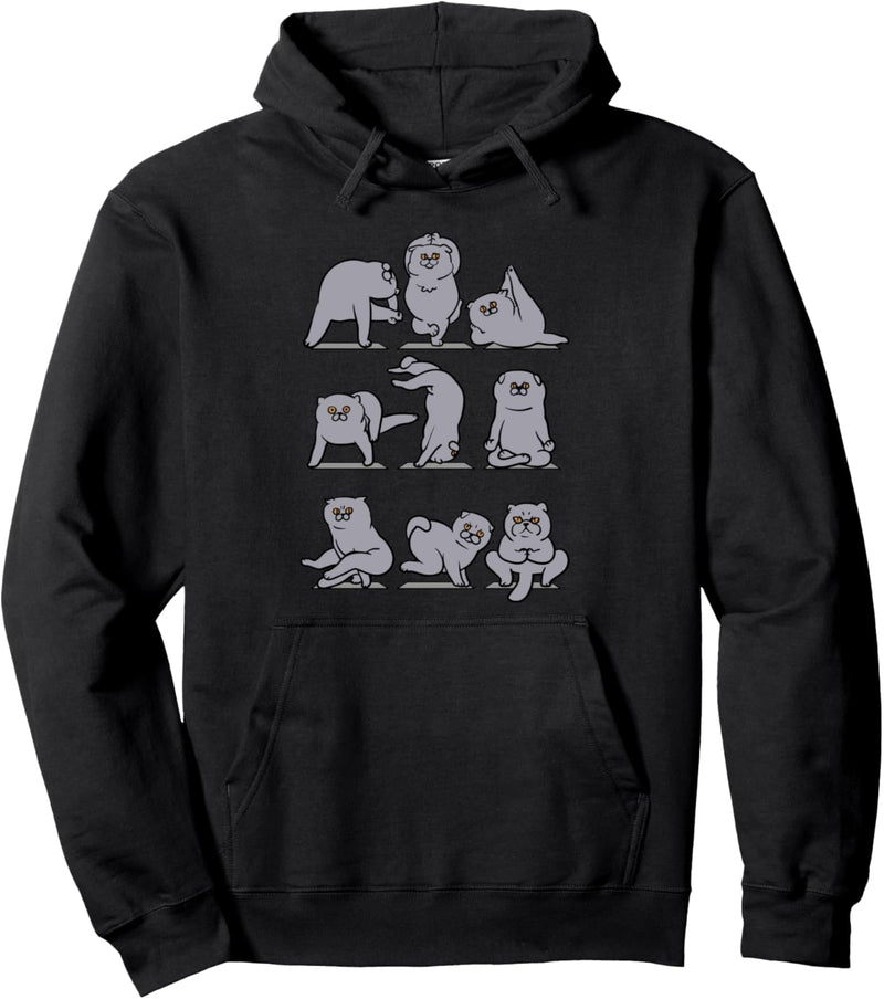 Scottish Fold Yoga Pullover Hoodie