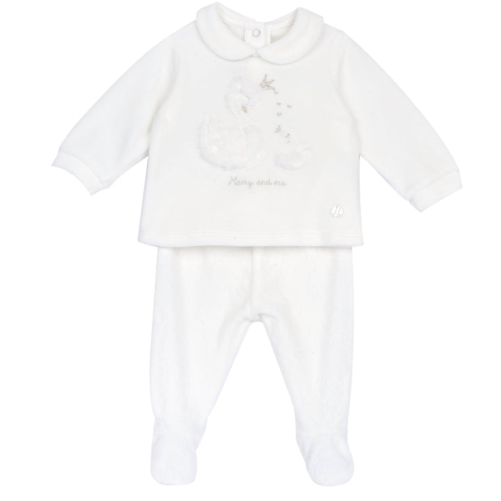 Chicco Baby - Mädchen Aus Weichem Nicki Fw25 253 Set mit T-Shirt und Leggings 6 Monate Rose (2), 6 M