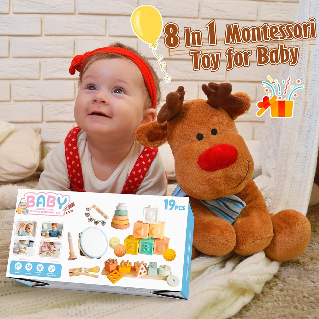 Musikinstrumente für Kinder Holz Montessori Instrumente Musikinstrumente Baby Percussion-Instrumente