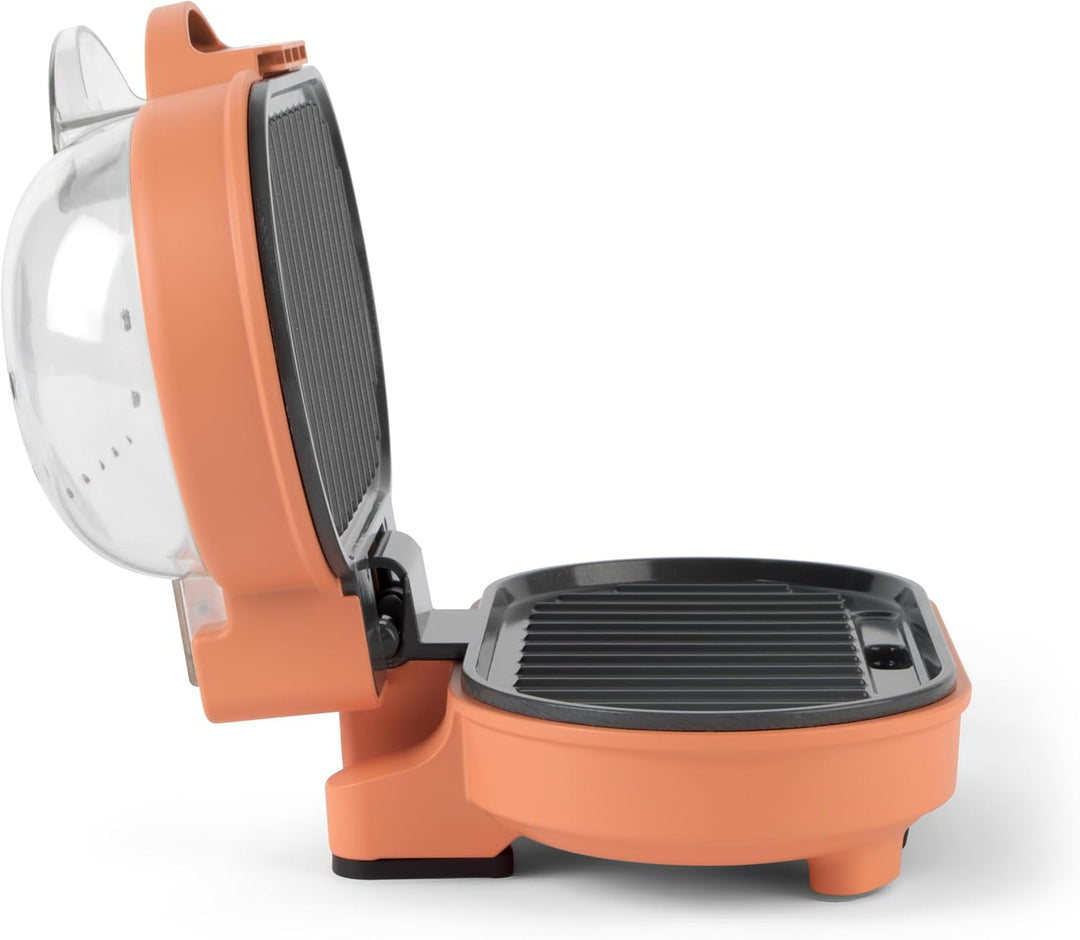 Giles & Posner Funfair Elektrischer Burger-Maker & Grill – 750 W, bereitet zwei Burger in unter 7 Mi