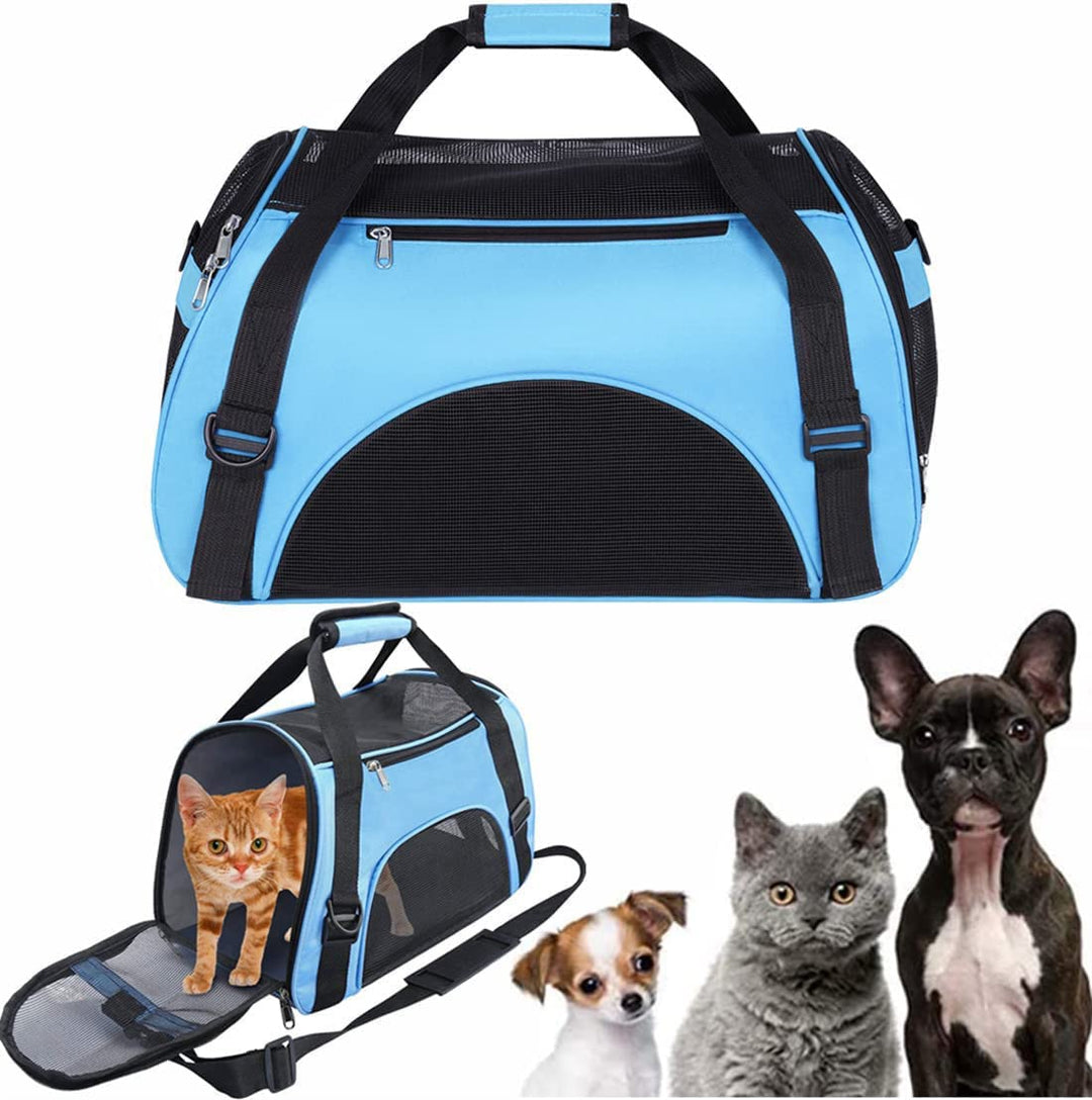 Haustiertasche Tiertragetasche Transporttasche für Kleine Hunde Katze Welpe Tragetasche Haustier Rei