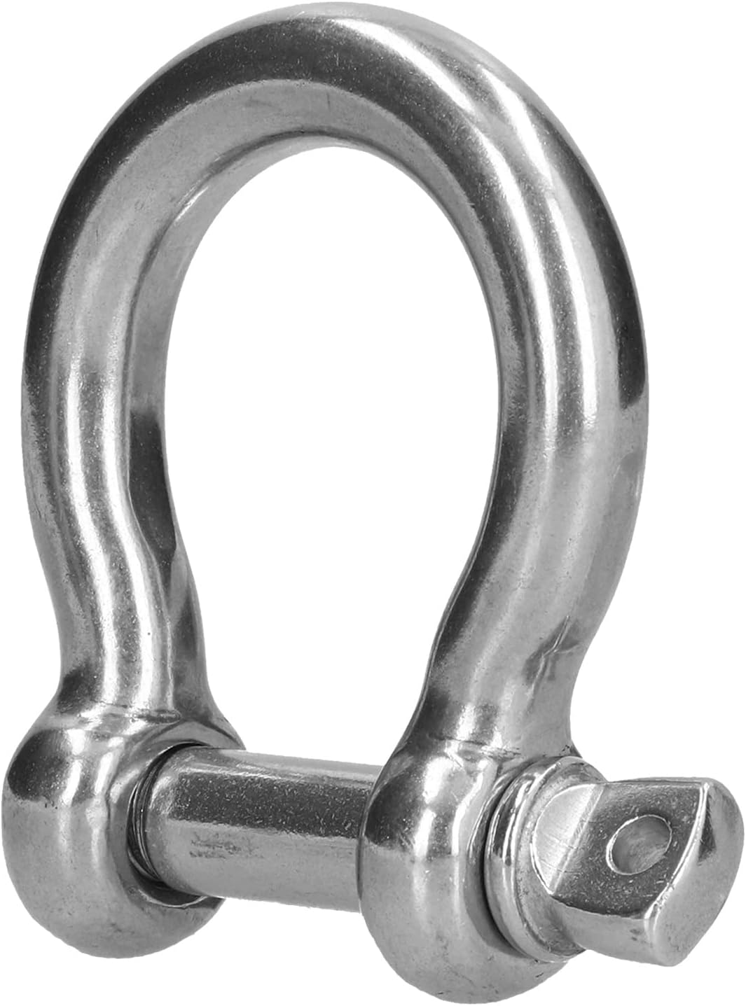 YWBL-WH Schraubstift-Ankerschäkel 304 Edelstahl-Bügelschäkel Ankerschäkel D-Schäkel(10pcs M10), M 10