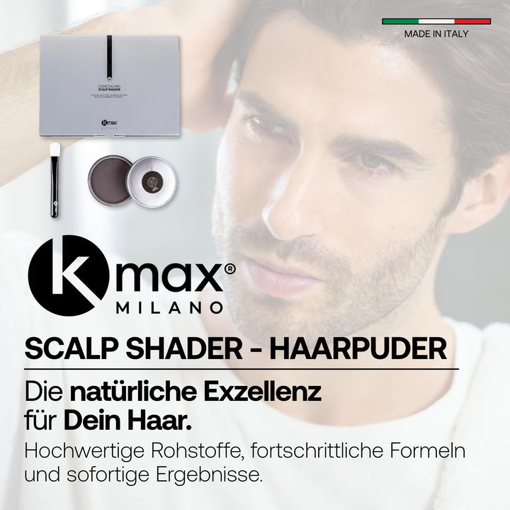 Kmax Scalp Shader - Haarpuder, Lidschatten für Haare, Foundation Deckende Kopfhaut, für einen Effekt