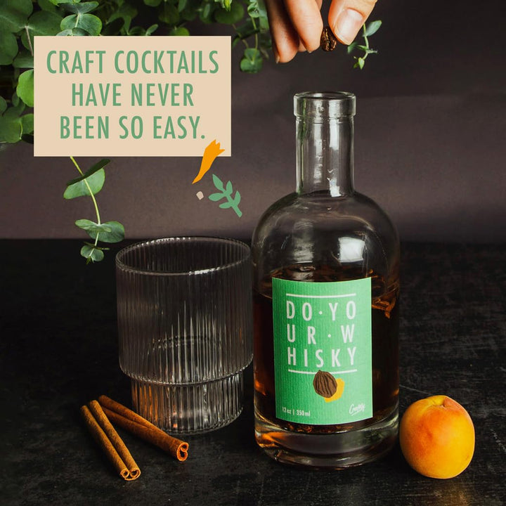 DIY Whisky Infusionsset von Craftly | Geschenkset | Tolles Geschenk für ihn, sie, Partner, Jahrestag