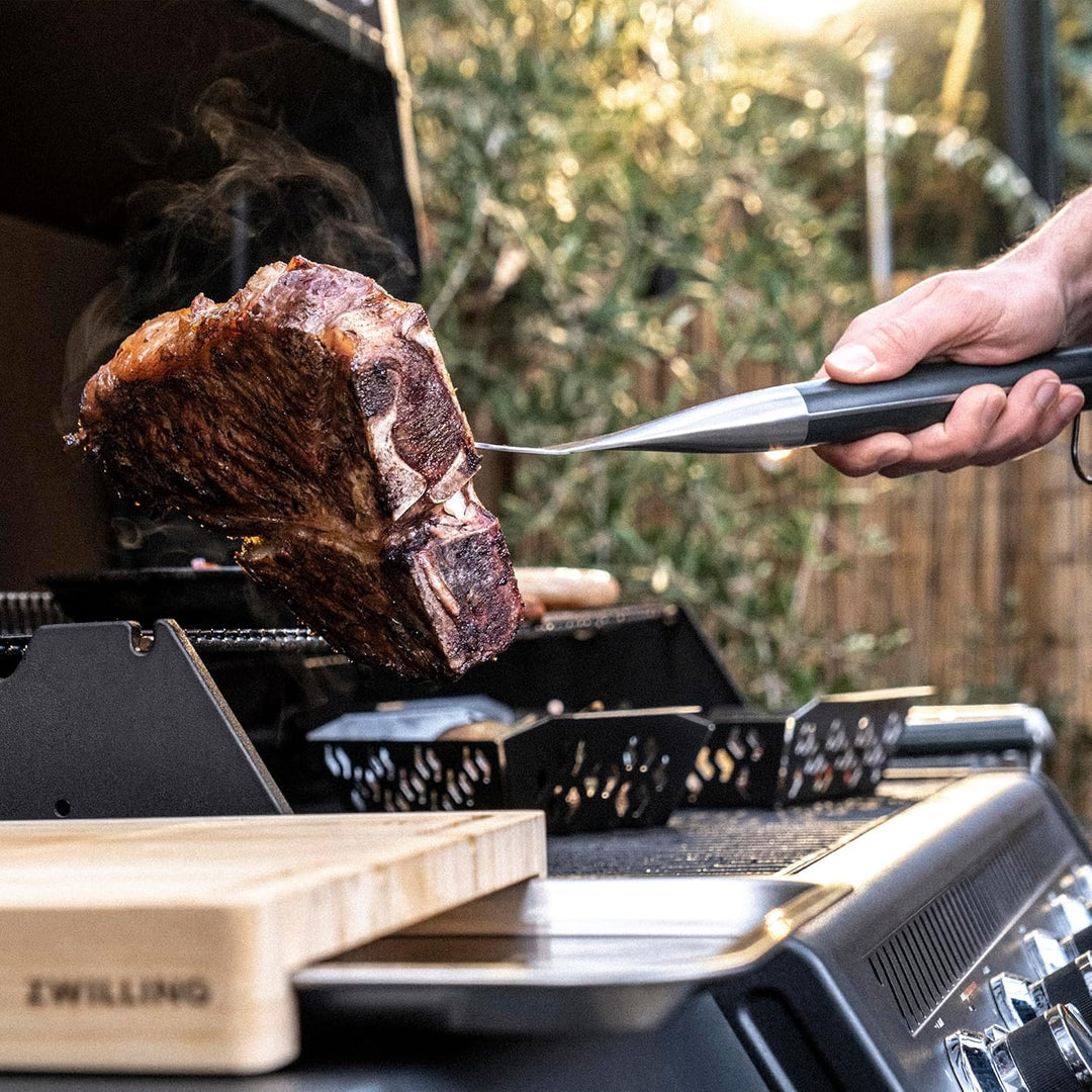 ZWILLING BBQ+ Tools Fleischgabel aus Edelstahl, 40,6 cm, mit 7,6 cm Zinke