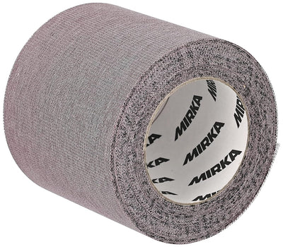 Mirka Abranet Netz-Schleifrolle 115 mm x 10 m Klett / Korn P240 / 1 Rolle / zum Schleifen von Holz,