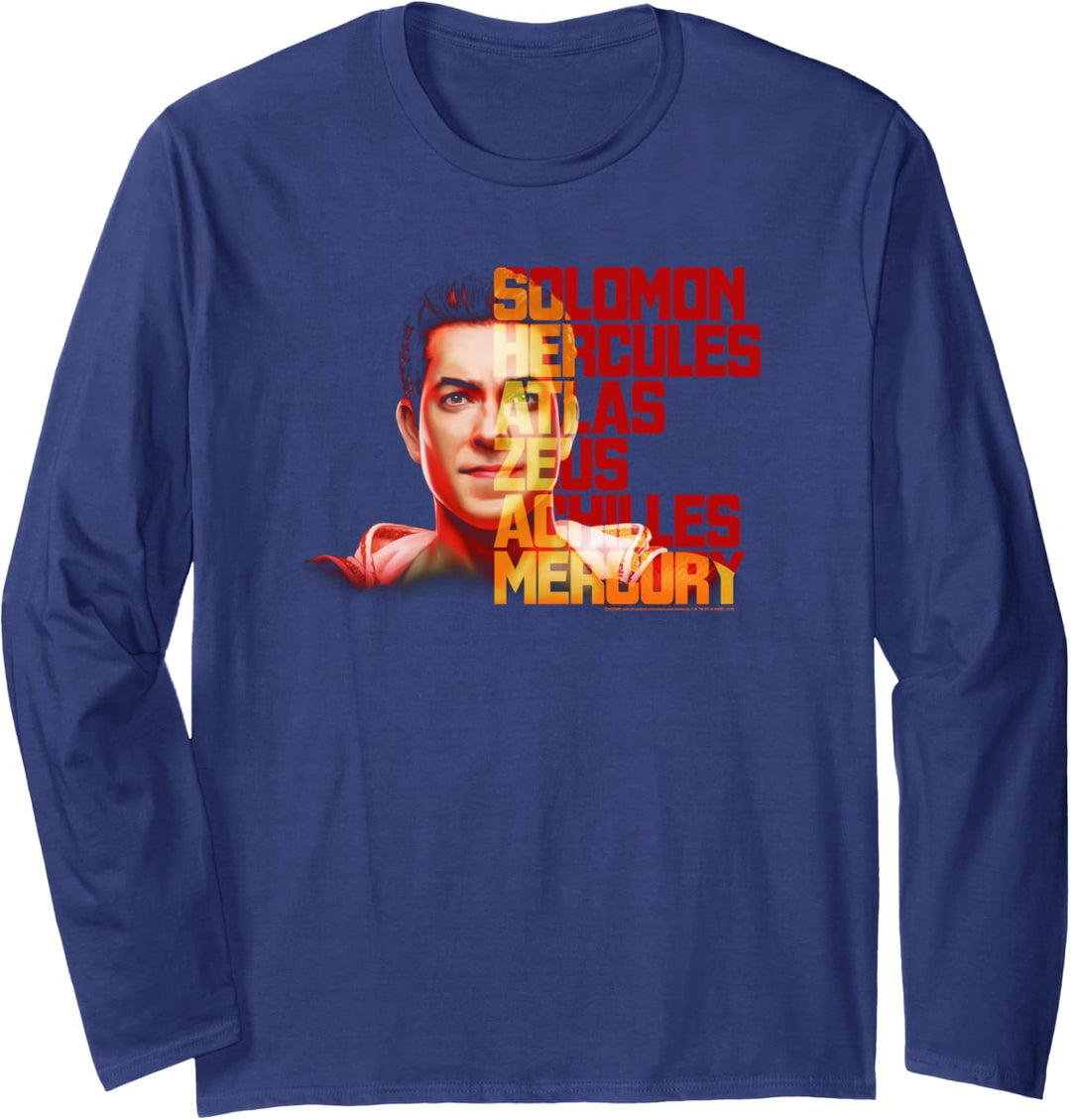 Shazam! Movie Heroes Langarmshirt