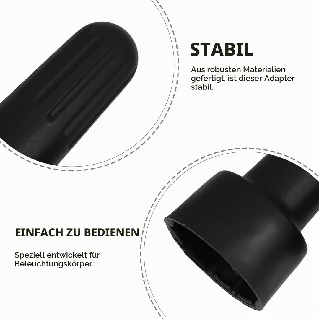 Lampenfassungsring Werkzeug Set 8 Stück Kunststoff Schlüssel Für E14 E26 E27 G9 Lampenfassung Instal