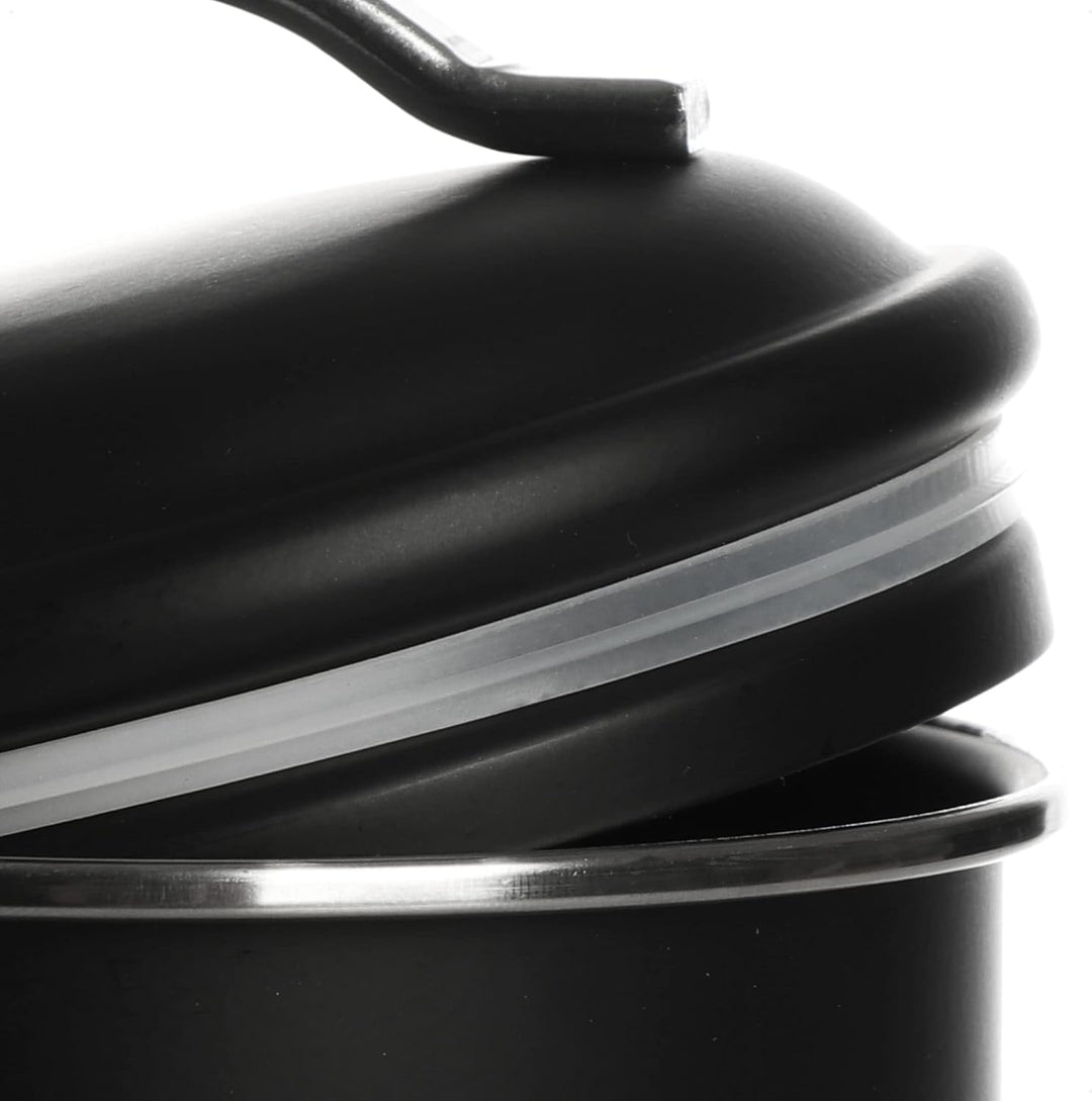 com-four® 3x Kaffeedose - Dekorative Vorratsdosen in 3 Designs - Aufbewahrungsbehälter mit Deckel fü