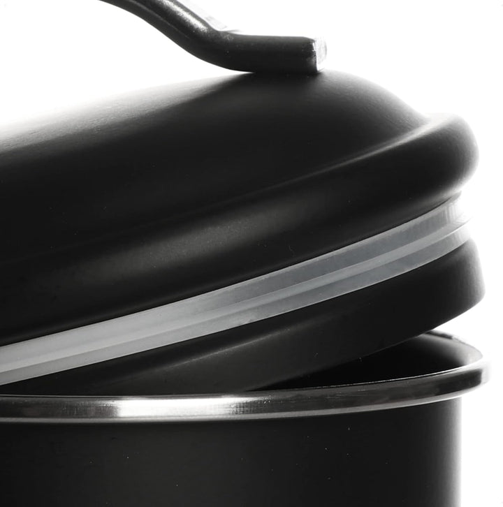 com-four® 3x Kaffeedose - Dekorative Vorratsdosen in 3 Designs - Aufbewahrungsbehälter mit Deckel fü