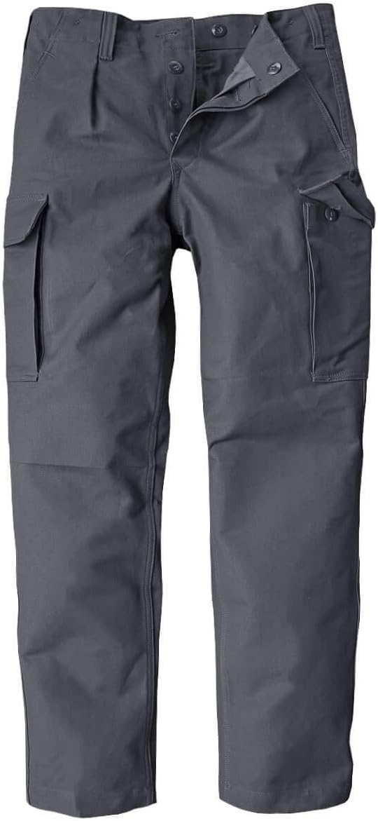 BW-ONLINE-SHOP Bundeswehr Moleskinhose BW Feldhose Original 22 Grau, 22 Grau