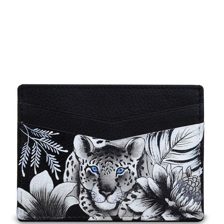 Anuschka Damen Credit Card Case Kartenhalter Einheitsgrösse Cleopatra's Leopard, Einheitsgrösse Cleo