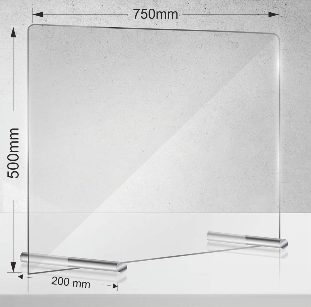 Manschin Laserdesign Spuckschutz aus Plexiglas Acrylglas Schutzwand Hustenschutz Niesschutz Thekenau
