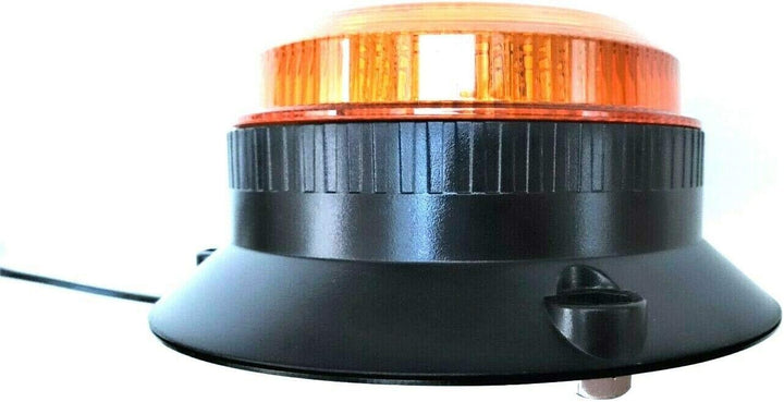 Rundumleuchte LED 4 Blitzmuster 9-80V ECE R65 R10 E9 Magnet für PKW LKW Traktor